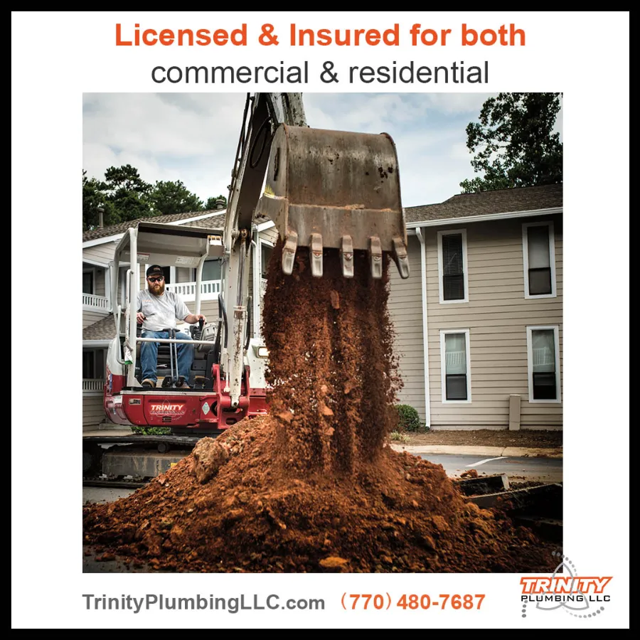 residential and commercial plumbing services trinity plumbing