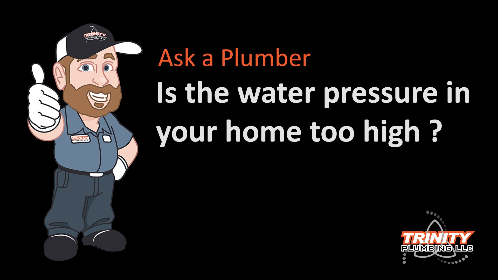 water pressure too high in your home trinity plumbing