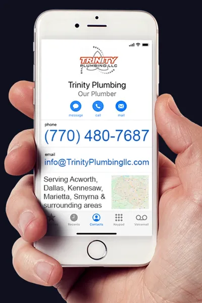 emergency plumber acworth dallas kennesaw marietta smyrna trinity plumbing