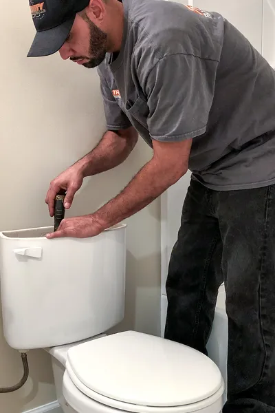 plumber for toilet bidets urinals install repair replace trinity plumbing