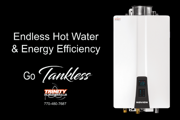 tankless water heater kennesaw trinity plumbing