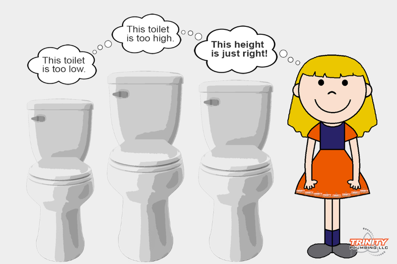 right height toilet standard and comfort trinity plumbing llc